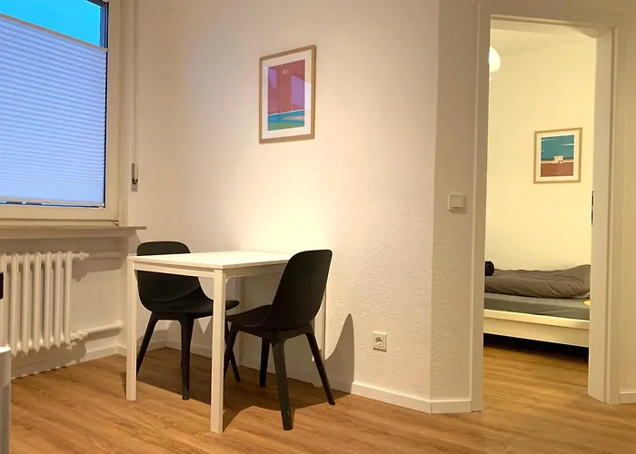 아파트 Apartment, Nah Zur Messe, Parkplatz